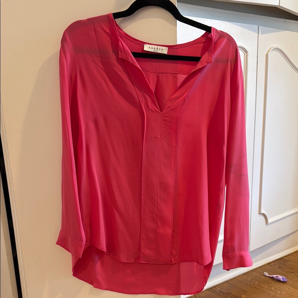 Sandro Women's Pink Blouse